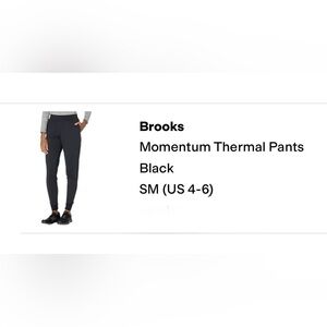 Brooks Momentum Thermal Pants - Black